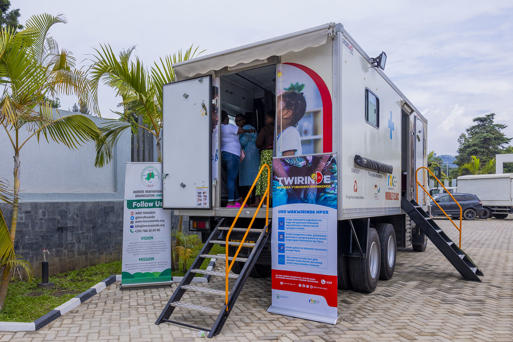 Mobile health unit deployed in Rwanda